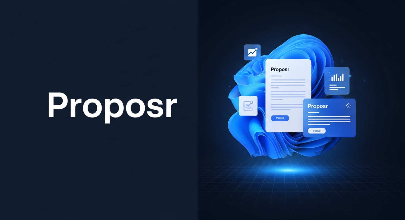 Propos Software Proposr โ AI proposals that close deals faster